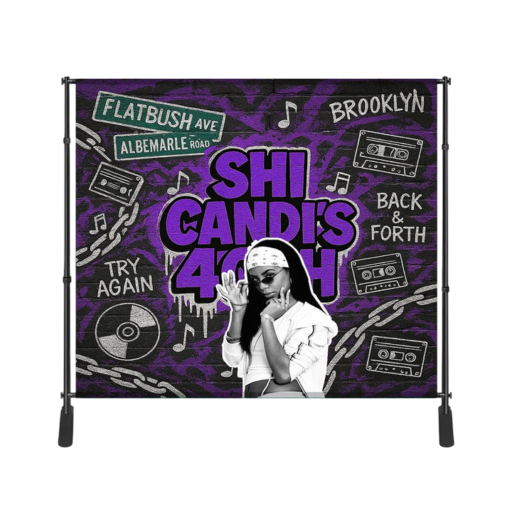 Custom Vinyl Backdrop