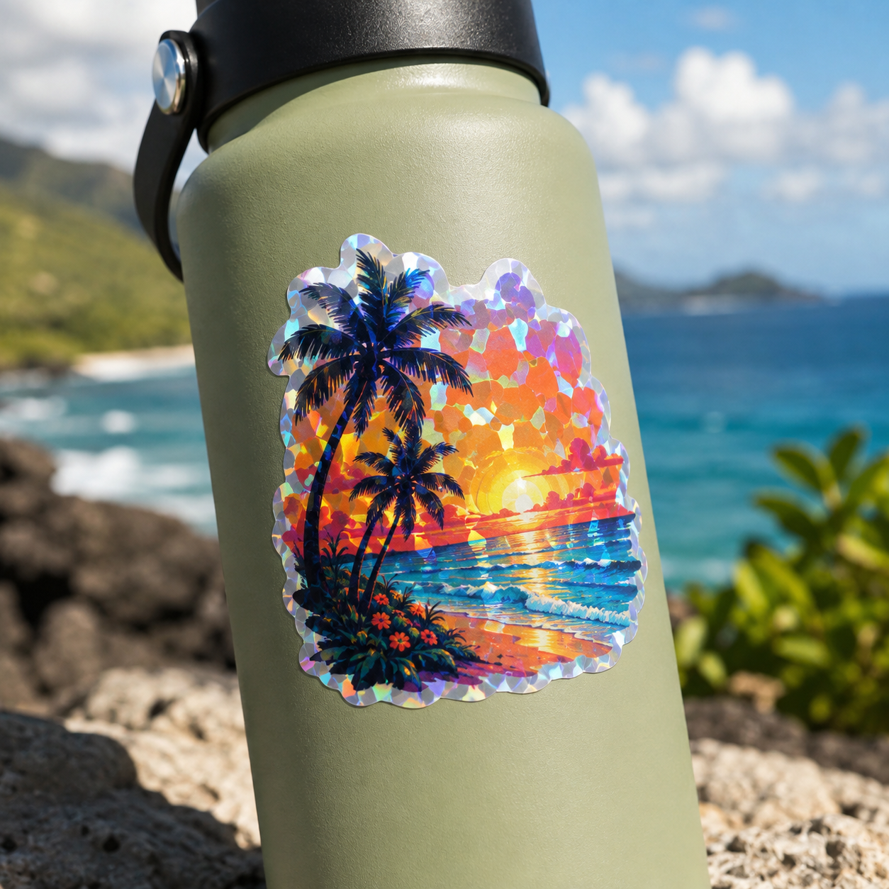 Crystal Holographic Stickers